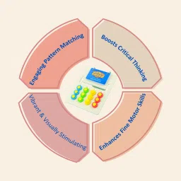 riseaura Color Coding Sliding Puzzle Game for Kids Age 4-8 image 4