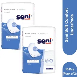 Soft Comfort UnderPads 10 Pieces (90 x 60 Cm) (Pack of 2) Adult Diapers - XXXL-picture-18