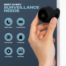 SROPX WiFi Hidden Camera for Home Full Set Mini Spy Live Stream Night Vision Spy Camera-image-1