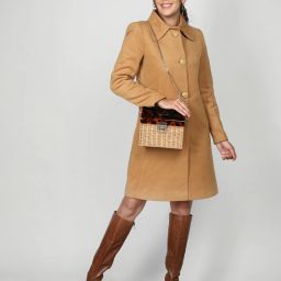 Polycotton Solid Coat For Women-image-16