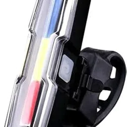 Bicycle USB Rechargeable Police Tail Light Colors Red White Blue 6 Mode LEDLight LED Rear Break Light-14