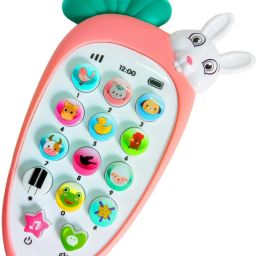 Rabbit Intelligent Baby Cell Phone Mobile Toy with Music, Ringtones, Lights-41