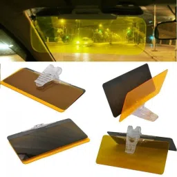 Anti Glare Visor Mirror Rainproof | Waterproof HD Car Rear-View Mirror Combo-21