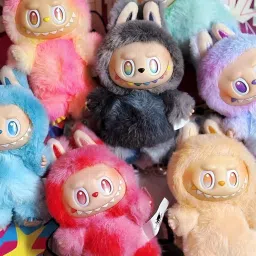 motyl Labubu Bunny Plush Keychain Blind Box – Random Speacer Music Edition Soft Toy - 17 cm image 4