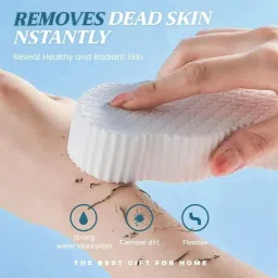 1pcs Bath Body Shower Sponge, Magic Bath Sponge Dead Skin Remover (Multicolor)-image-2