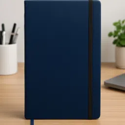 accuprints Hard Bound Diary or 5.8 * 8.3 inches Notebook Diary with Elastic Lock A5 Diary Ruled 192 Pages image 5