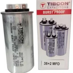 spinxx Tibcon Capacitor 35+2 MFD 440V for ( 1 Ton & 1.5 Ton ) Air conditioner Multiple Power Capacitor image 3