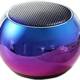TECORE Mini Boost Bluetooth Speaker 4D Mini Electroplating Round Steel Speaker 5 W Bluetooth Home Audio Speaker-picture-12