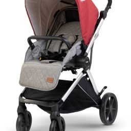 Infant Baby Pram Stroller for Baby with Aluminium Frame, 3-Position Adjustable Stroller-6