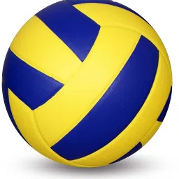 MULTICOLOR VOLLEYBALL SIZE - 5 WITH FREE AIR PIN Volleyball - Size: 5-picture-21