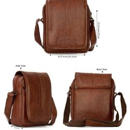 Brown Men & Women Sling Bag AI-546 SLING BAG-image-128