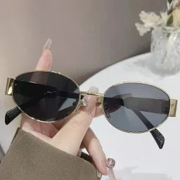 Polarized Oval Sunglasses (Free Size)-image-1