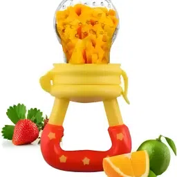 akstars BPA Free Silicone Giraffe Baby Teether and nibbler (multicolor) Teether and Feeder image 4