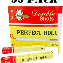 Double Shots Pre rolled 55 pieces cones Natural King Size 13 gsm Paper Roll-picture-19