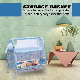 Elephant Jumbo New Born Baby Swing Cradle for 0-13 Months Baby Boys and Girls-20