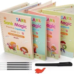 Magic Reused Practice Copybook Calligraphy Hand writing Exercise 4 book For Kids-image-13