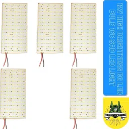 Cheap & Beast 12V High Brightness DC LED Bulb 168 SMD LED Light for Car, Home and Kitchen Use Car Dash Indicator Lamp PACK OF 5 Display Lights Electronic Hobby Kit-35