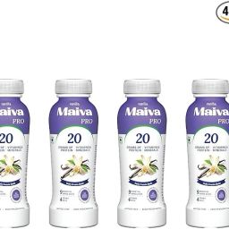 Vanilla Plant Protein Shake-300ml (Pack of 4) 20g Protein 20 Vitamins,Minerals Plant-Based Protein-image-37