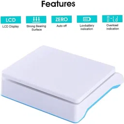 SELMEZ SF-550 30kg Electronic Compact Scale LCD Display High Quality Weight Machine Weighing Scale image 5
