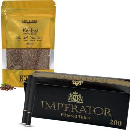 Organic Smoking Blend Herbs Mixture 30 G With Empty Cigarettes Tubes Box Of 200 Smoking Cessations-39