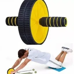 DL6 Sports Solid AB wheel Roller Ab Exercise Ab Exerciser-15