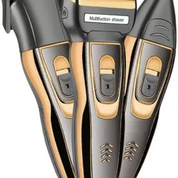 Tallcart Multifunctional 3 In 1 Grooming Kit Runtime: 90 min Trimmer for Men (Grey, Black) Trimmer 90 min Runtime 2 Length Settings-18