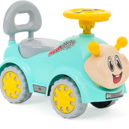 Neon Push Car with Music, for kids 1 to 3 years upto 25 Kgs Under Big Wheels Car Non Battery Operated Ride On-3