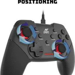 Ant Esports GP 100 Gaming Wired Gamepad Controller Joysticks for PC ( Windows XP/7/8/8.1/10 ) / PS3 / Andriod/Steam USB Gamepad image 3