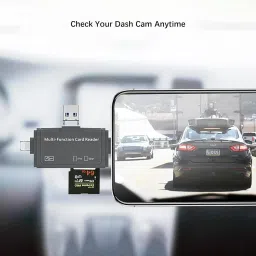 Etzin 7 in 1 Portable OTG USB 3.0 Dual Slot Flash Memory Card Adapter Card Reader image 4