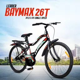 Baymax IBC MTB cycle With Carrier for Men 26 T (inch) Hybrid Cycle/City Bike-image-22