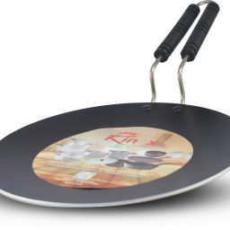 Non stick chapathi/ Roti tawa Red-1pc Tawa 24 cm diameter-26