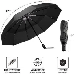 r-rgk 3 Fold with Auto Open and Close Umbrella Umbrella image 3