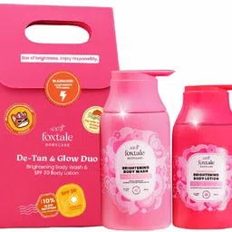 foxtale De-Tan & Glow Duo | Brightening Body Wash & SPF 30 Body Lotion-picture-6