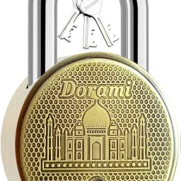 Taj Lock 65mm | Tough Steel | Round Shape | 8 Levers | 1 Pc Package Padlock-image-12