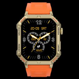 FIRE-BOLTT Commando Smartwatch with Bluetooth Calling (49.5mm AMOLED Display, IP68 Water Resistant, Orange Strap)-picture-19