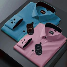 Men Slim Fit Solid Spread Collar Casual Shirt-image-79
