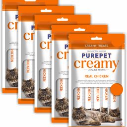 Creamy Lickable Treat Chicken Cat Treat-image-50