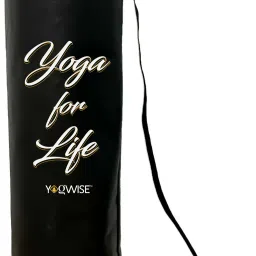 Premium Yoga For Life Printed Yoga Mat Carry Bag With Zip & Strap | Cover Only-image-34