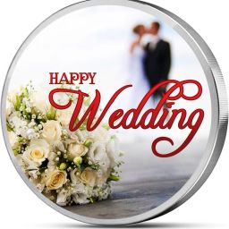 MHAPPYWEDDINGSCC10GM S 999 10 g Silver Coin-image-75