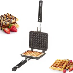 panca Waffle Maker Pancake Maker - Gas Compatible Non Stick Toaster Mould for Waffle Waffle Maker image 2
