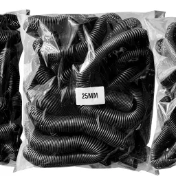 verena 22,25,28 MM Spiral Binding Black Heavy Quality Plastic Spiral Ring/Coil/Loop Manual Ring Binder-3