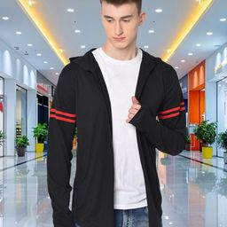 metronaut Men Full Sleeve Black Shrug-picture-0