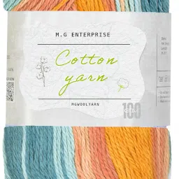 Summer Bloom XVI 100 gms 100% Cotton Ball Hand knitting Cotton Yarn-image-63