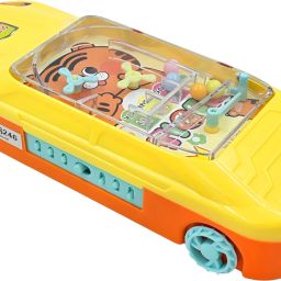 Kids' Pencil Case with Wheels, Lock, and Pinball Game – Attractive Car Design Art Polypropylene Pencil Box-image-85