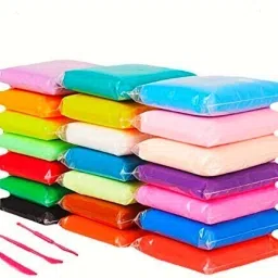 Ultra Light Modelling Bouncing Clay with Tools for Kids (Pack of 12)-19