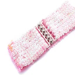 Women Pink Synthetic Belt-image-26