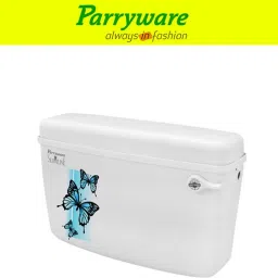 Glamour economy Single Flush Cistern set of 1 pic 215 Side Handle Flush Tank-picture-0