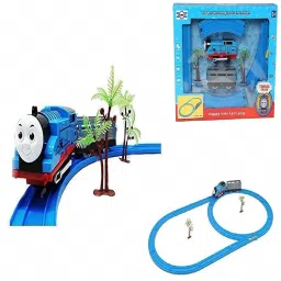 Tomas & Friends Battery Operated Toy Train with Track Set Sound-4