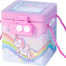 Adorable Money Saving Piggy Bank with Confetti Balls, Lock System and Handle Coin Bank-image-27