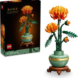 Icons Chrysanthemum Flower Decor Building Set 10368 (278 Pieces)-26